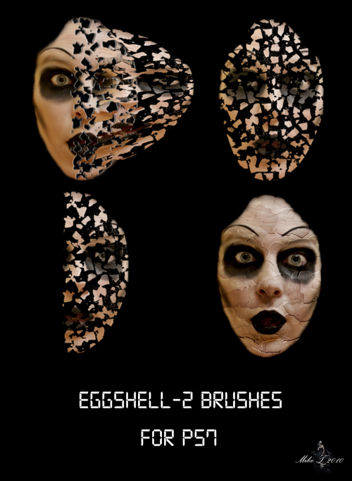 Eggshell Brush Set-2