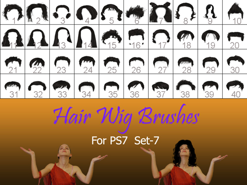 Hair Wig Brush Set-7