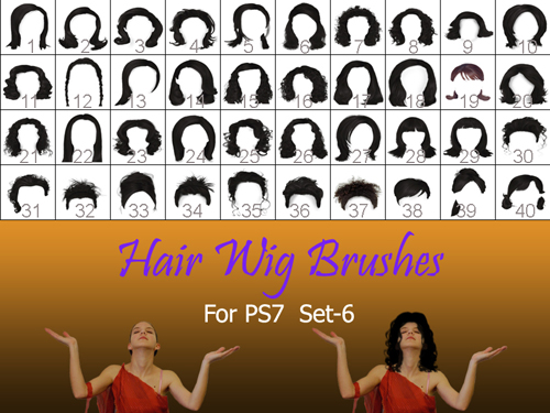 Hair Wig Brush Set-6