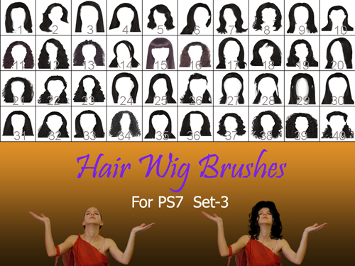 Hair Wig Brush Set-3